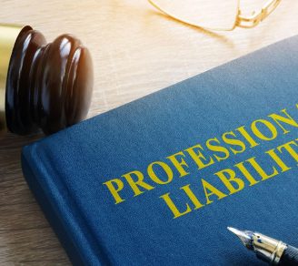A binder about professional liability insurance or professional indemnity insurance