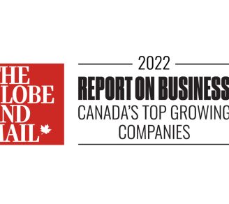 The Globe and Mail’s “Report on Business” ranking of Canada’s Top Growing Companies in 2022