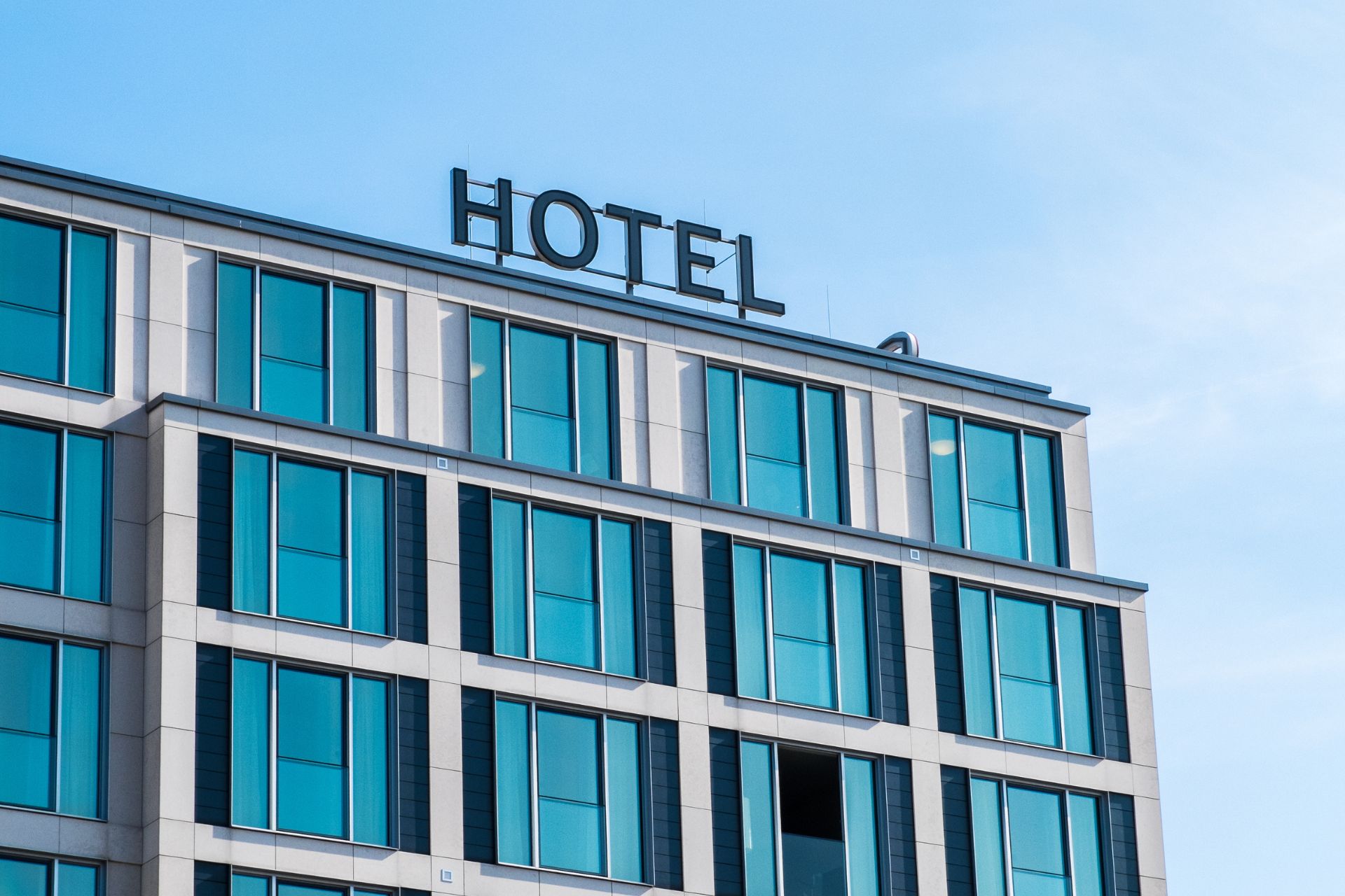 The exterior of an unnamed hotel