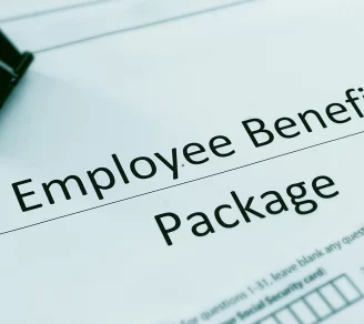 An Employee Benefits Package form